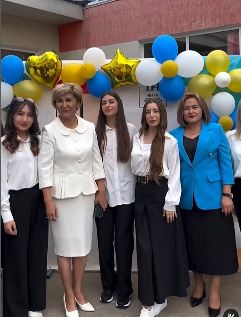 “Мектебім-мейірім мекені” атты алғашқы қоңырау салтанатты жиыны болып өтті.