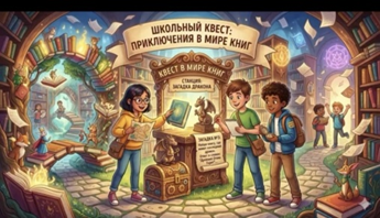 «Кітап әлемінде» онлайын-квест