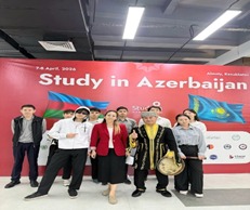 Әл- Фараби атындағы  Қазақ  Ұлттық университетінде мектеп  бітірушілеріне кәсіптік  бағдар беру жұмысы  жүргізілді.